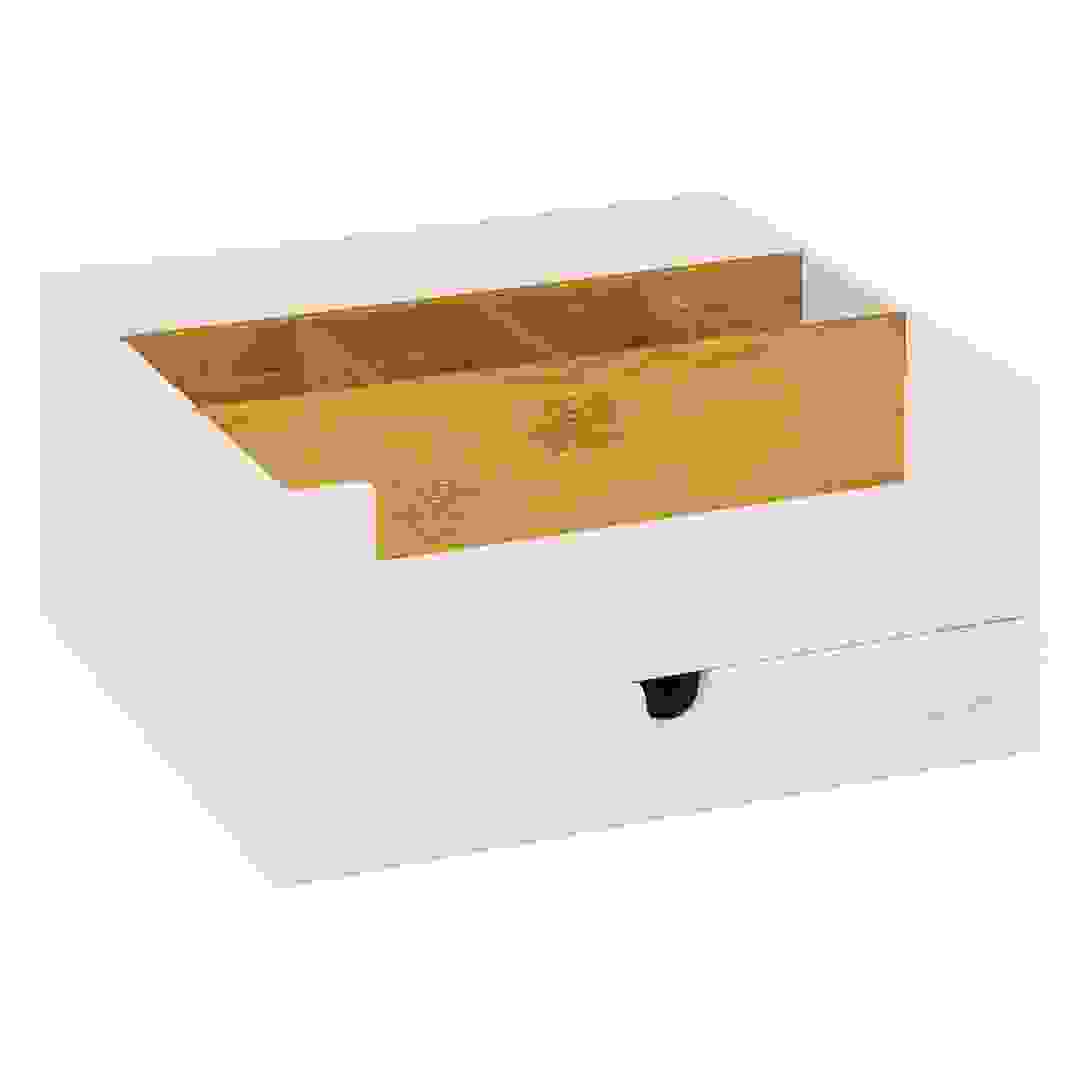 منظم خشبي مع درج 5 فايف ناتوريو (26 × 13 × 24 سم)