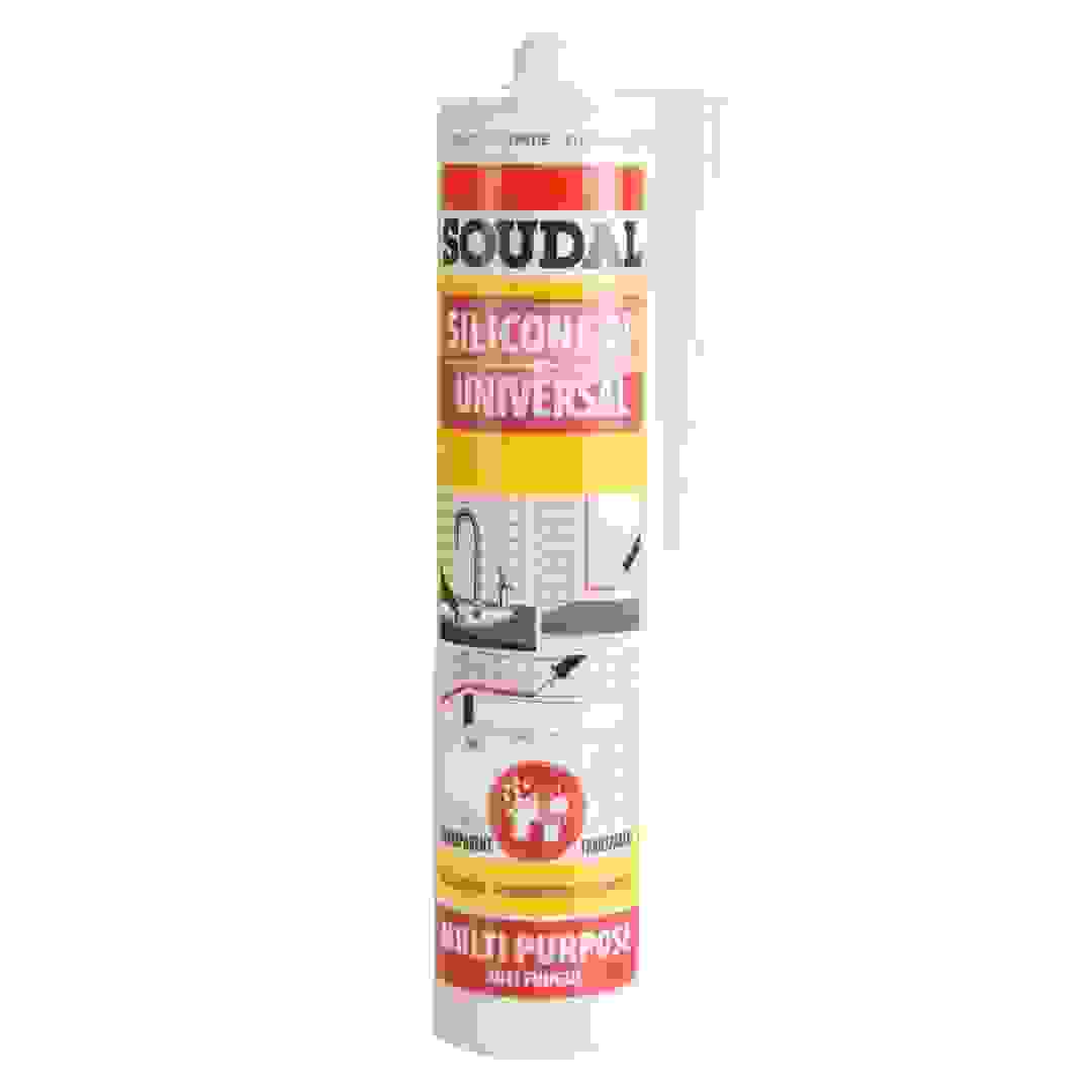 Soudal Universal General Purpose Silicone Sealant (280 ml, Clear)