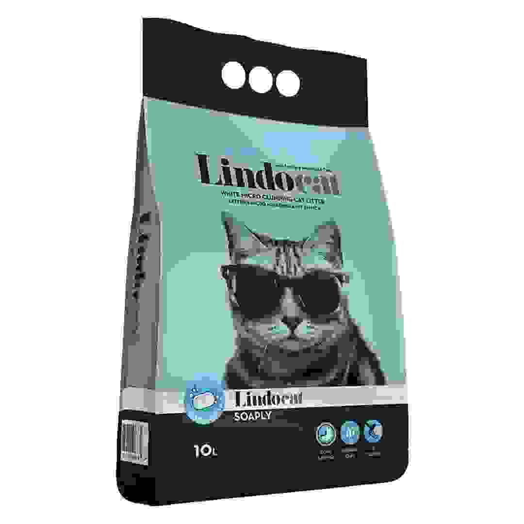 Lindocat Soaply Clumping Bentonite Scented Cat Litter (10 L)