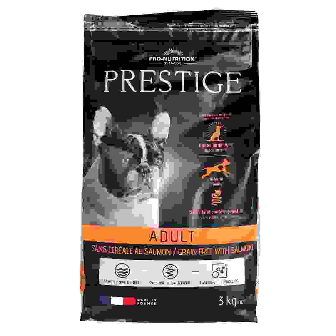 Pro-Nutrition Prestige Grain-Free Dry Dog Food (Salmon, Adult Dog, 3 kg)