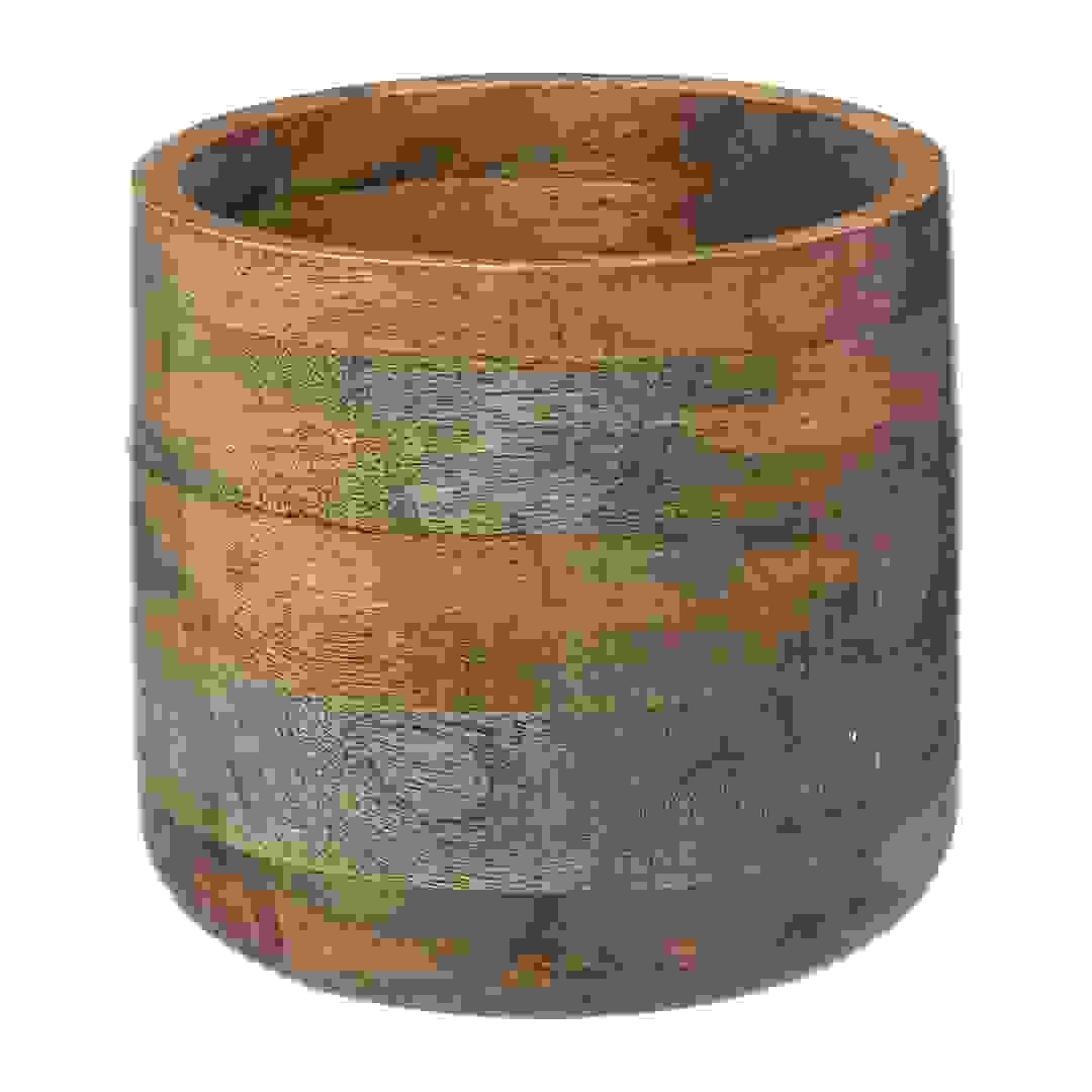 Mango Wood Plant Pot (19 x 18 cm)