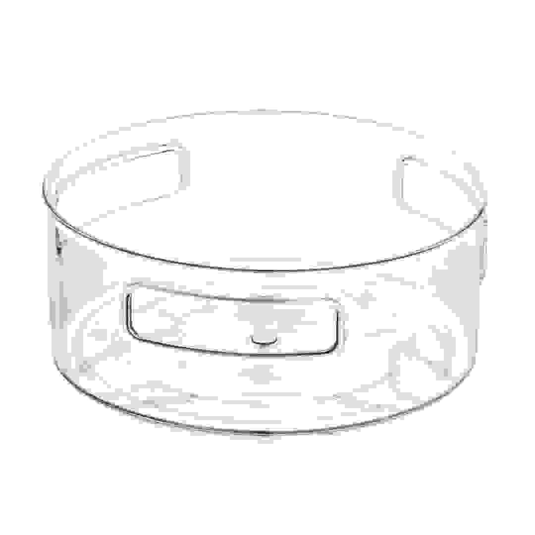 منظم القرص الدوّار مع مقابض آي ديزاين كلاريتي (22.86 × 22.86 × 10.16 سم)