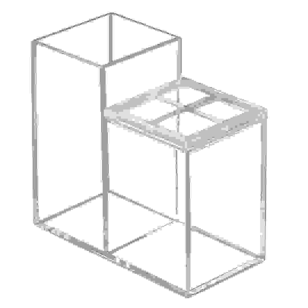 iDesign Clarity Vanity Organizer (17.65 x 14.99 x 8.64 cm)