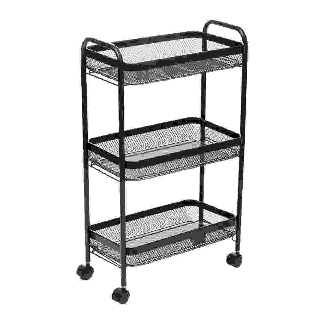 5Five Mayaj 3-Tier Metal Trolley (46.5 x 26.5 x 79 cm)