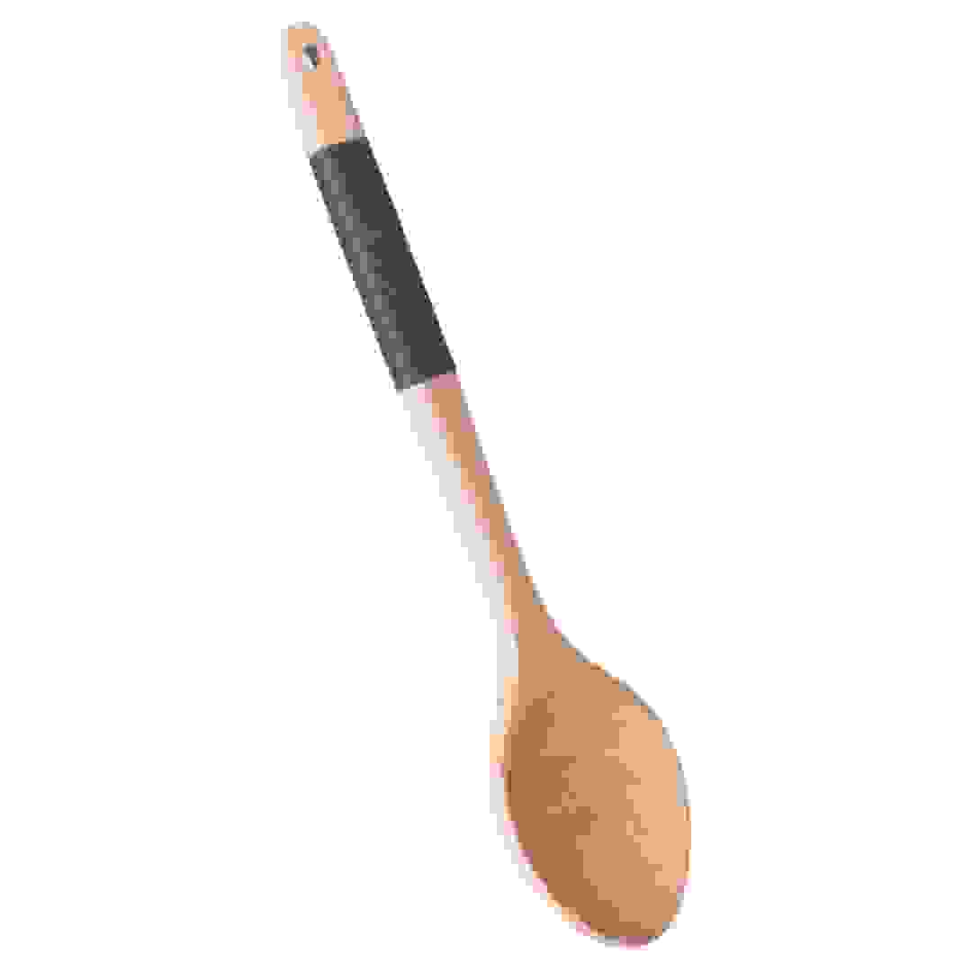 5Five Wood & Silicone Kitchen Spoon (6.5 x 1.5 x 32 cm)