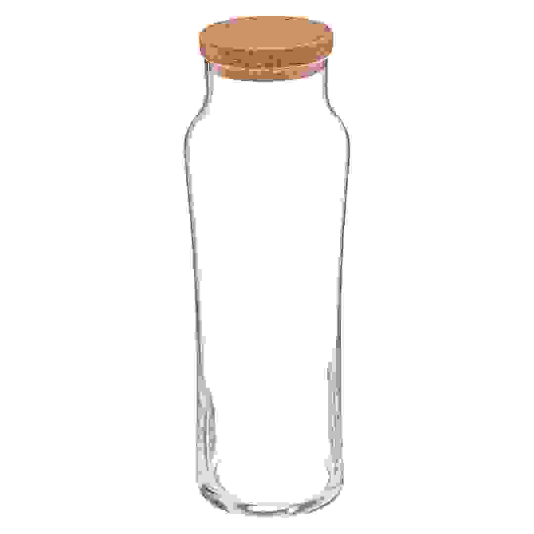 دورق زجاجي بغطاء إس جي سبرينج ووتر (1 لتر)