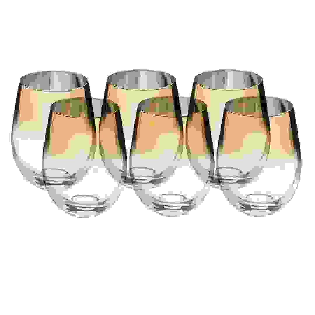 طقم أكواب زجاجية إس جي آريا (540 مل ، 6 قطع)