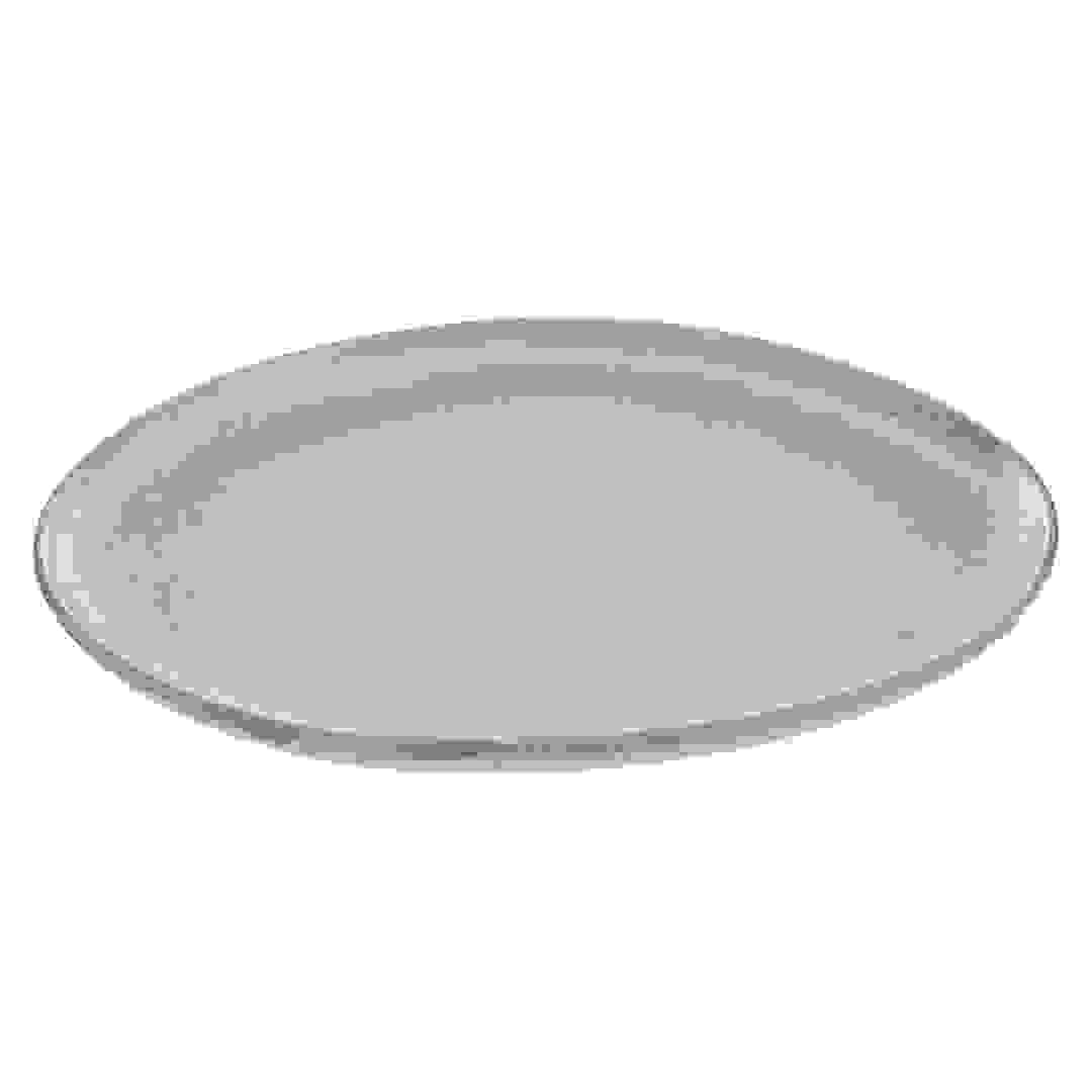 SG Spring Water Porcelain Stoneware Dinner Plate (27 cm, Gray)