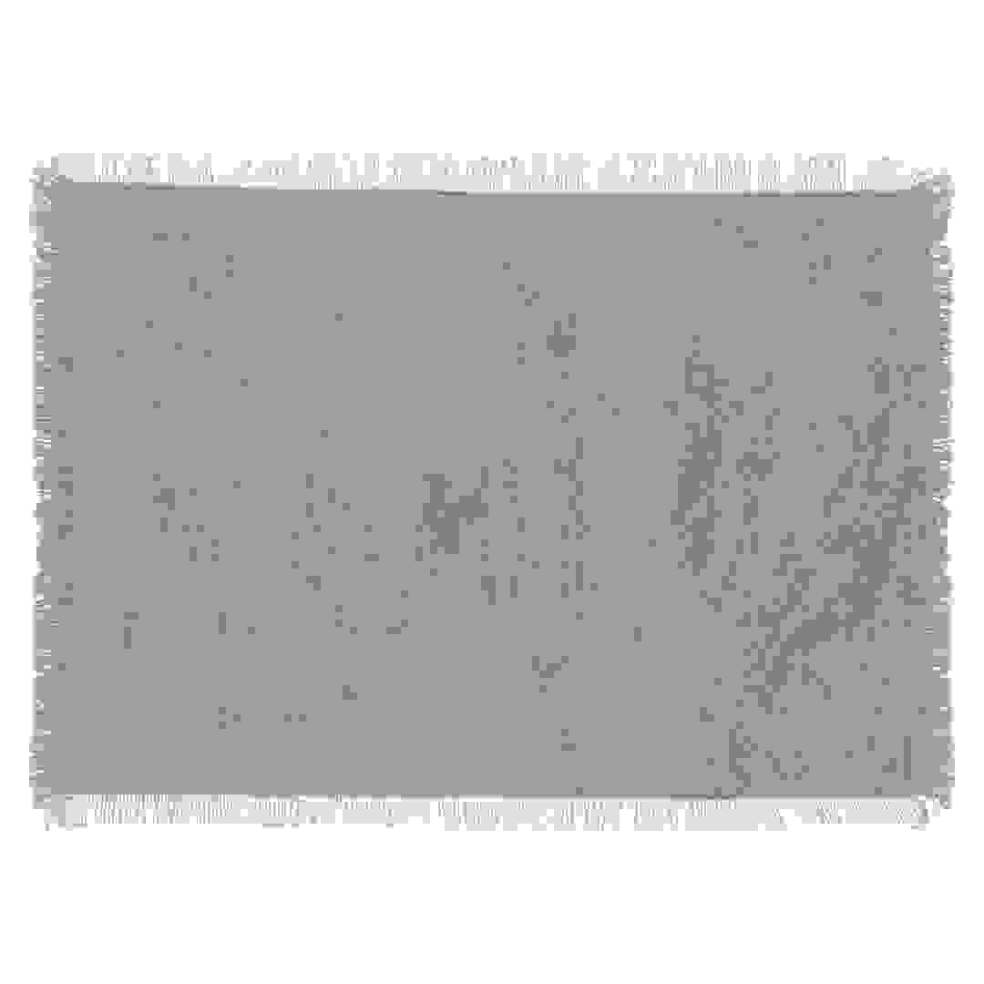 مفرش قطني إس جي مها (رمادي، 45 × 30 × 0.3 سم)