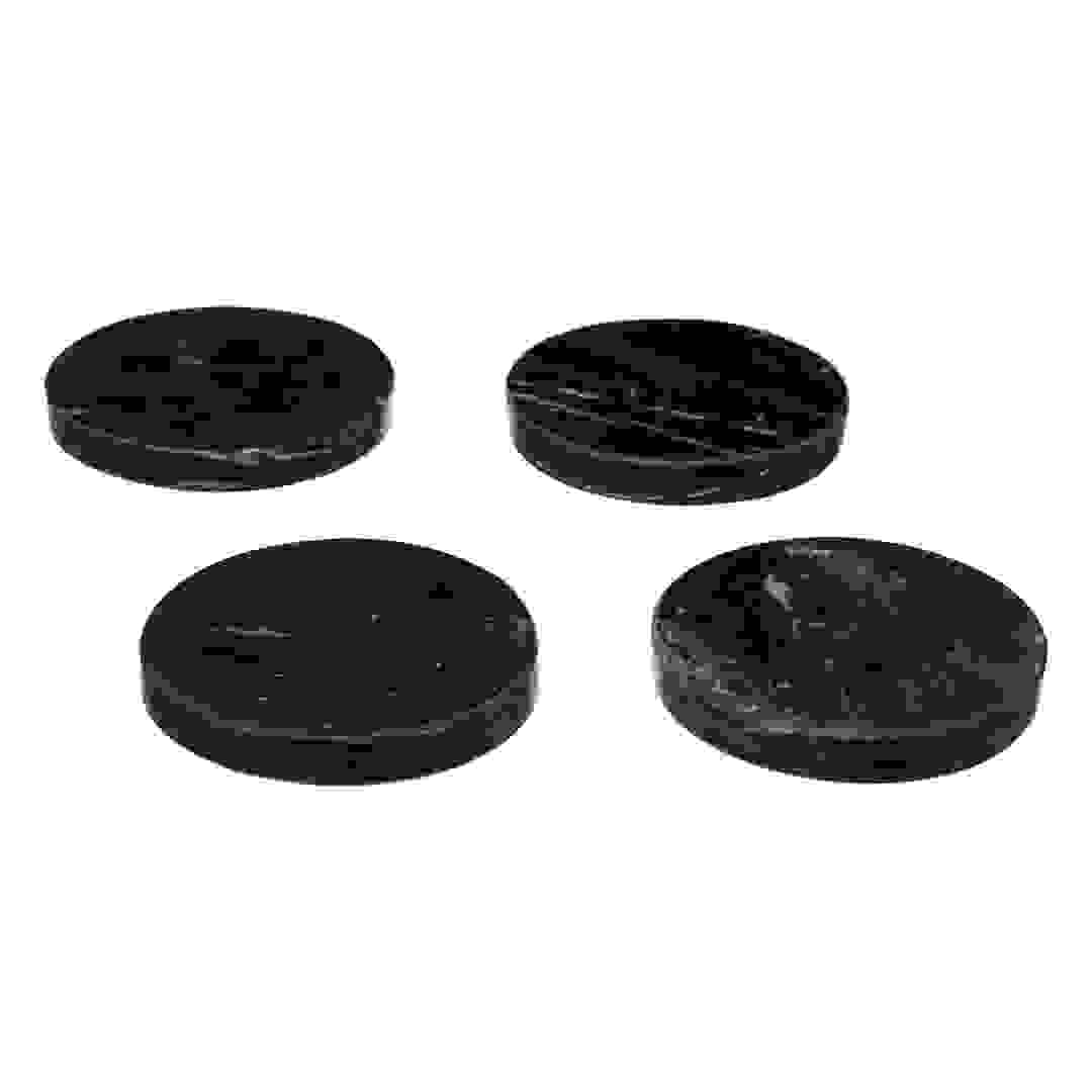 SG Sublima Marble Coaster Set (4 Pc., Black)