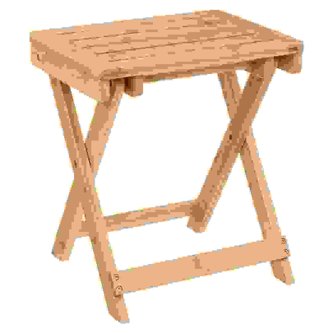 5Five Foldable Bamboo Stool (39.5 x 33.5 x 44 cm)