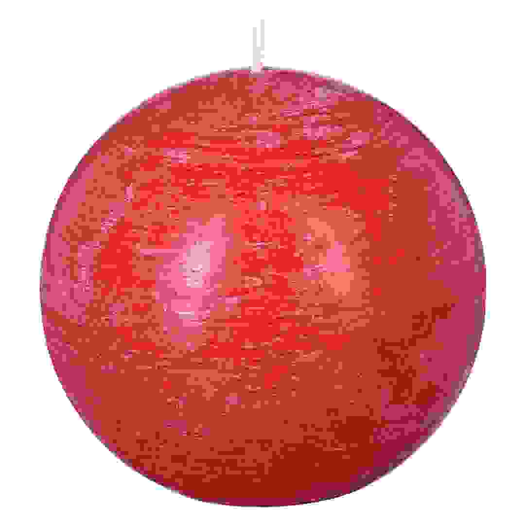 شمعة كومتوار دو لا بوجي أوليا واكس بول (أحمر، 10 سم)