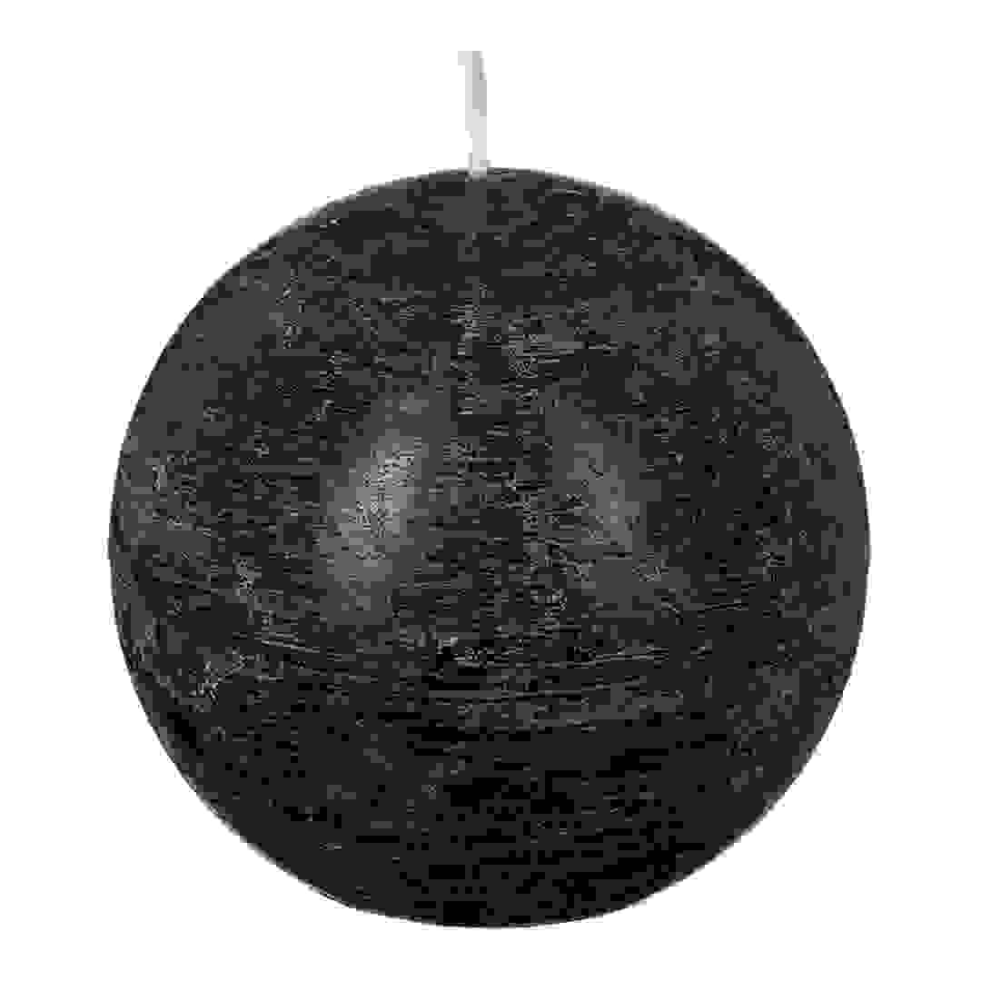 شمعة كومتوار دو لا بوجي رستيك (أسود، 10 سم)