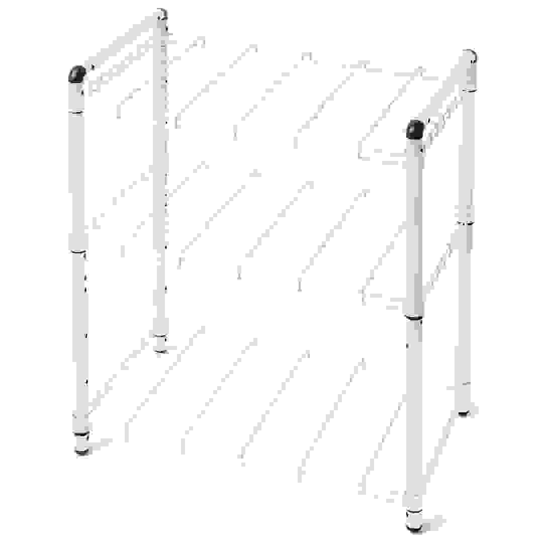 رف 3 طبقات سريع التركيب دلتا (أبيض)