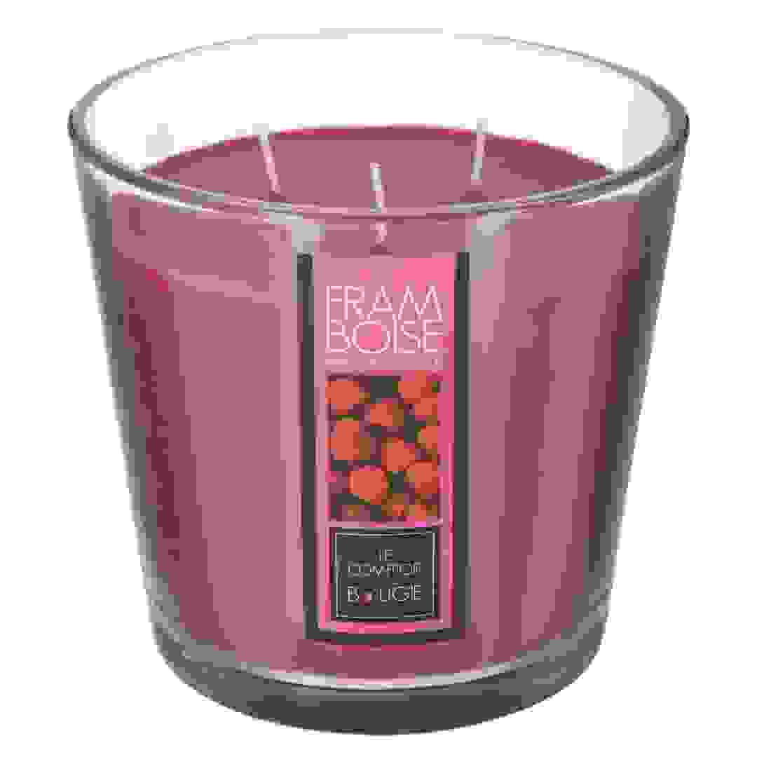 Comptoir de la Bougie Nina 3-Wick Scented Wax Candle (500 g, Raspberry)