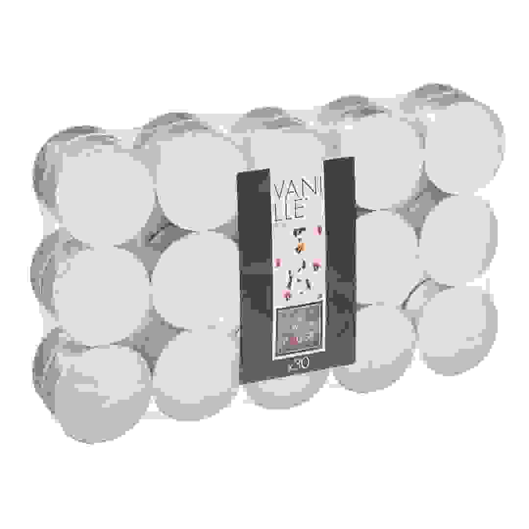 طقم شموع صغيرة معطرة برائحة الفانيلا كومتوار دو لا بوجي نينا (30 قطعة)