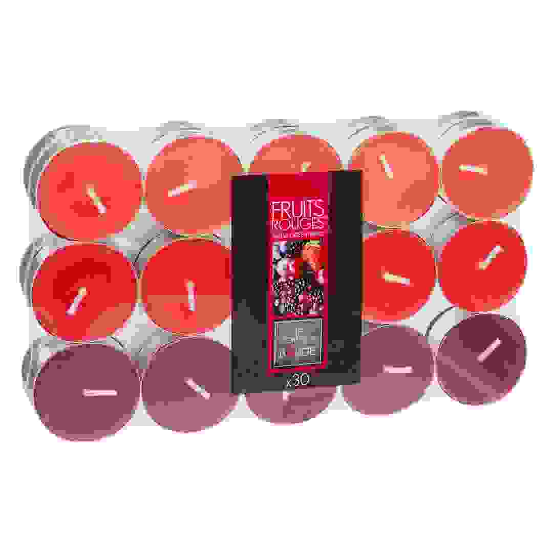 طقم شموع صغيرة معطرة برائحة الفواكه كومتوار دو لا بوجي (30 قطعة)