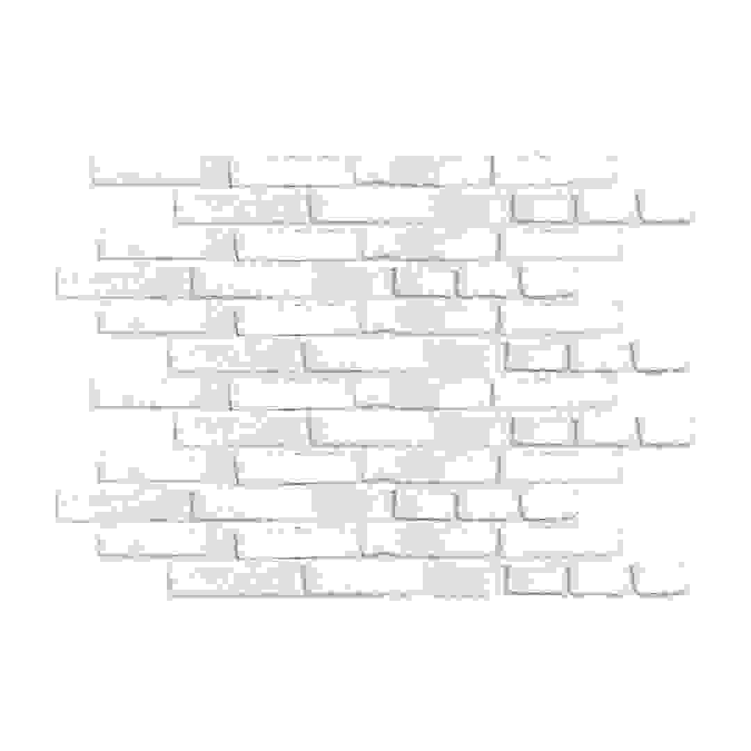 RoomMates White Brick Peel & Stick Wall Decal (43.82 x 92.71 cm, 2 Pc.)