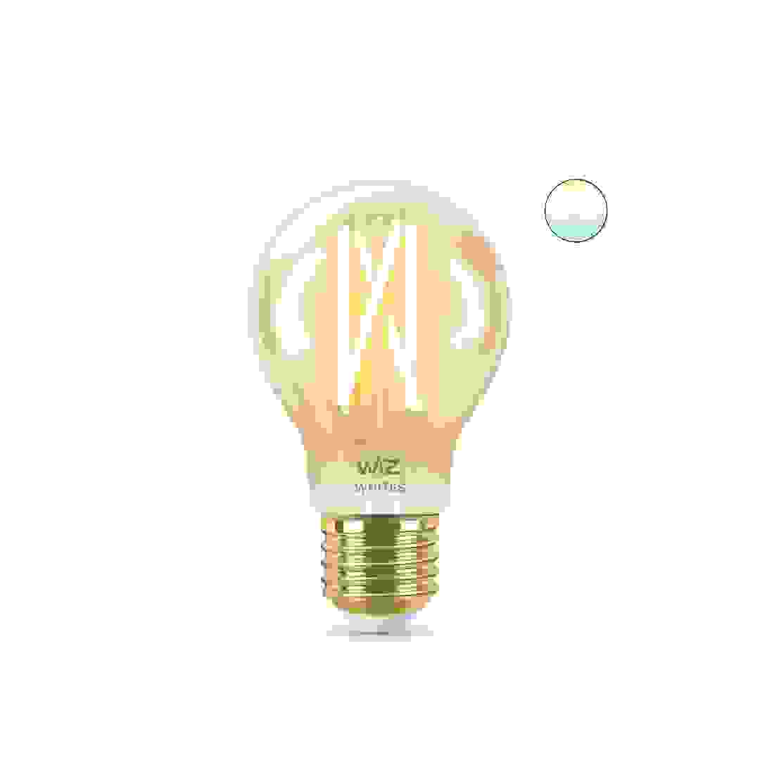 WiZ Tunable A60 E27 Smart Filament Light Bulb (50 W, Warm to Cool White)