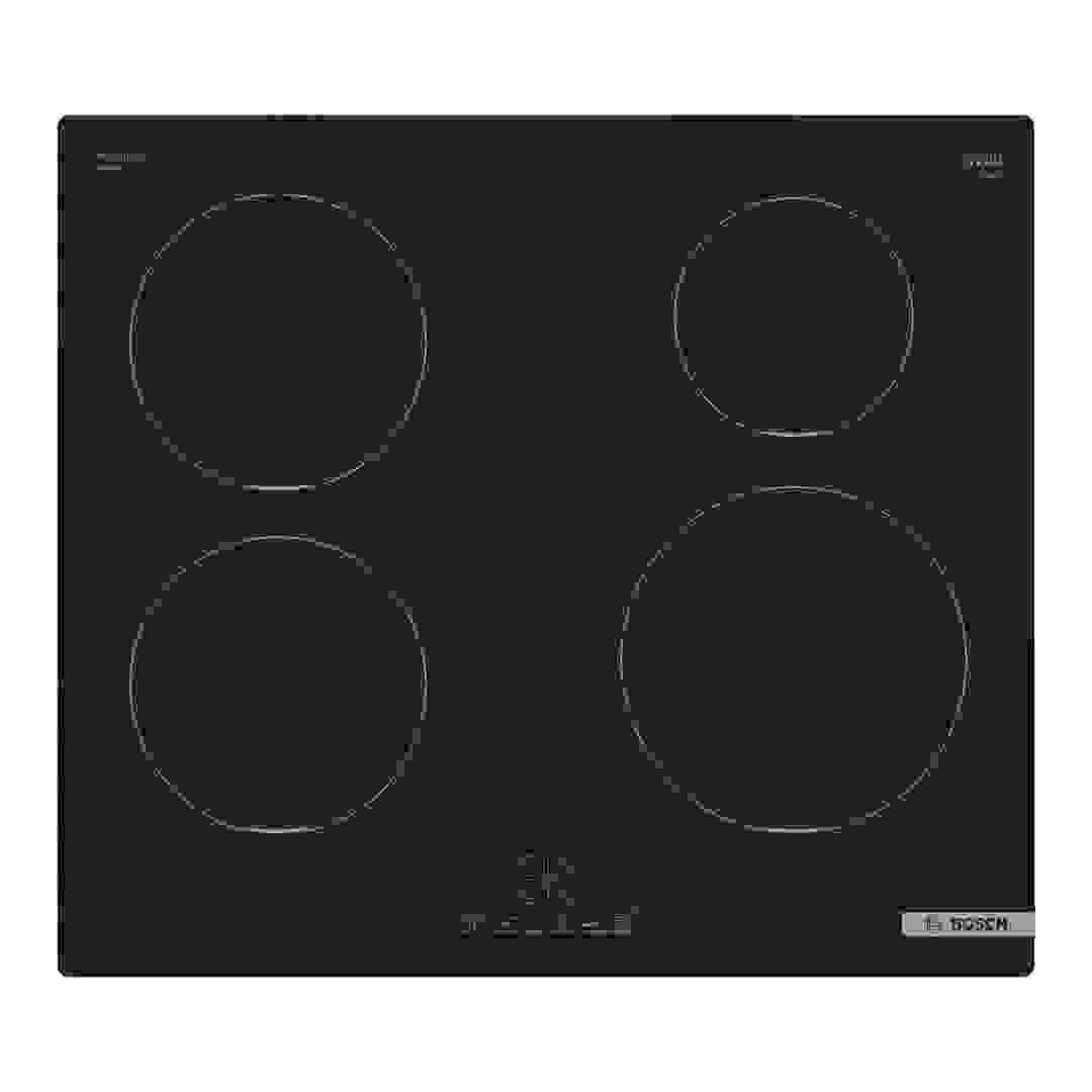 Bosch Series 4 Built-In 4-Zone Induction Hob, PUE611BB5E (5 x 59 x 52 cm)