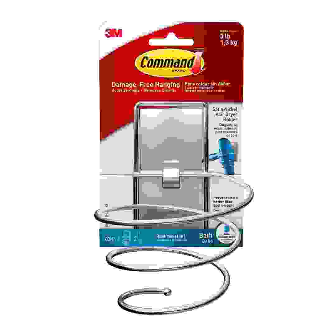 3M Command Hair Dryer Holder