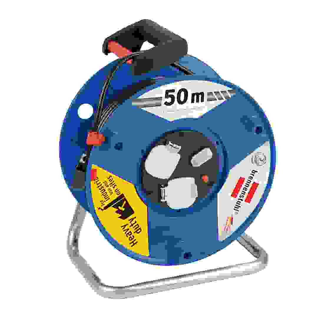 Brennenstuhl Garant 2-Way Compact Cable Reel W/USB Sockets (50 m)
