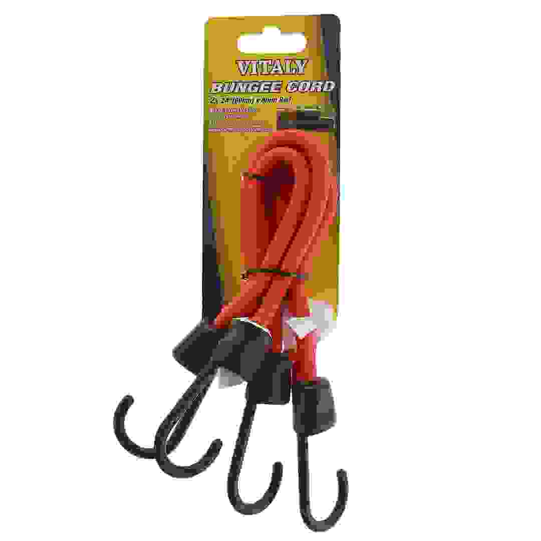 Vitaly 24" Bungee Cord Pack (60 cm x 8 mm, 2 Pc.)