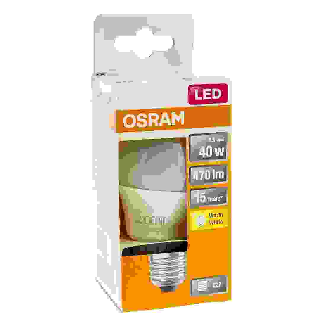 Osram E27 LED Light Bulb (5.5 W, Warm White)