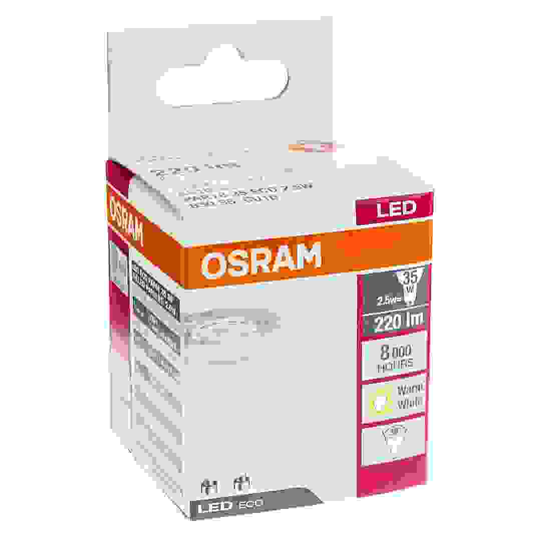 Osram GU10 LED PAR16 Light Bulb (2.5 W, Warm White)