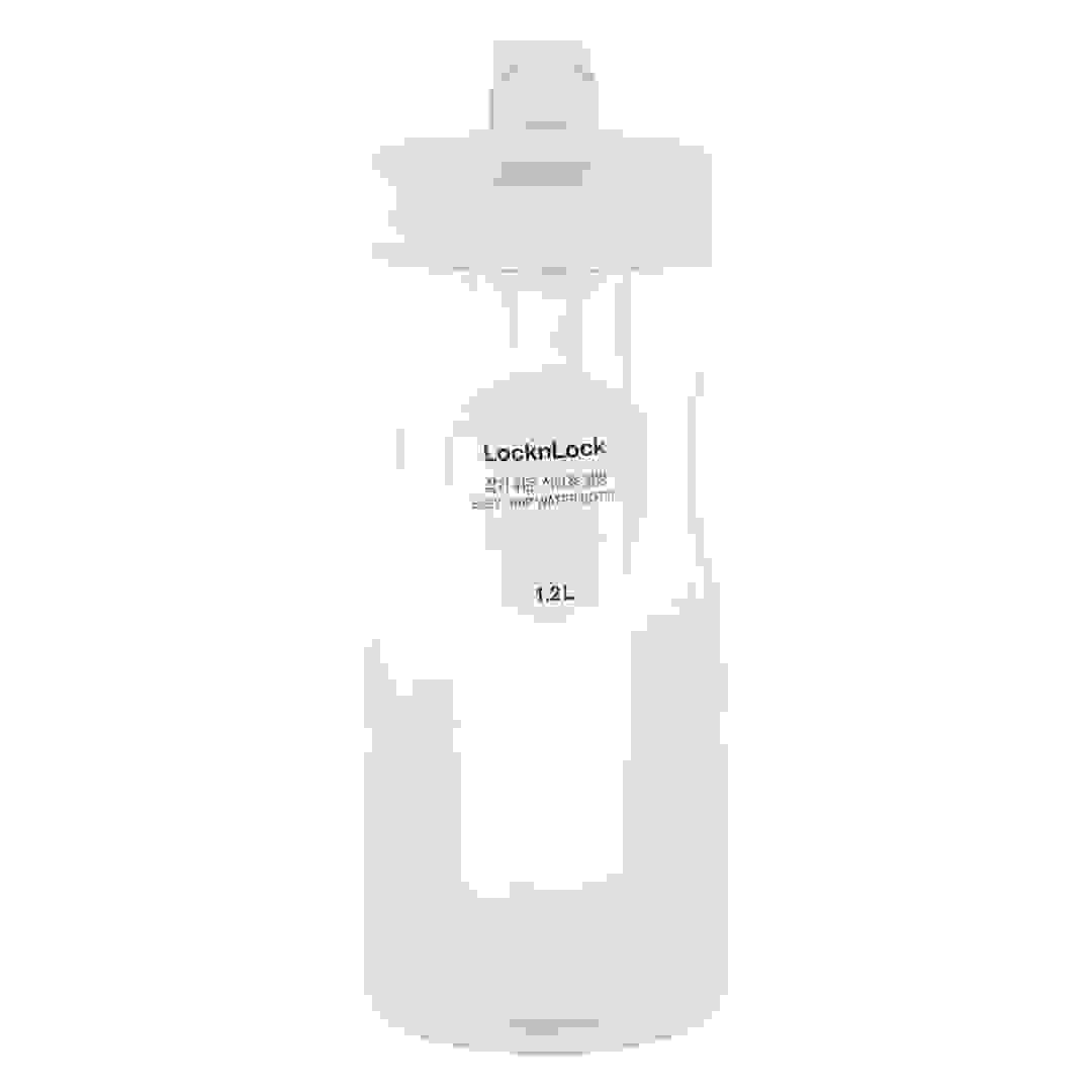 Lock & Lock Easy Grip Water Bottle (1.2 L, White)