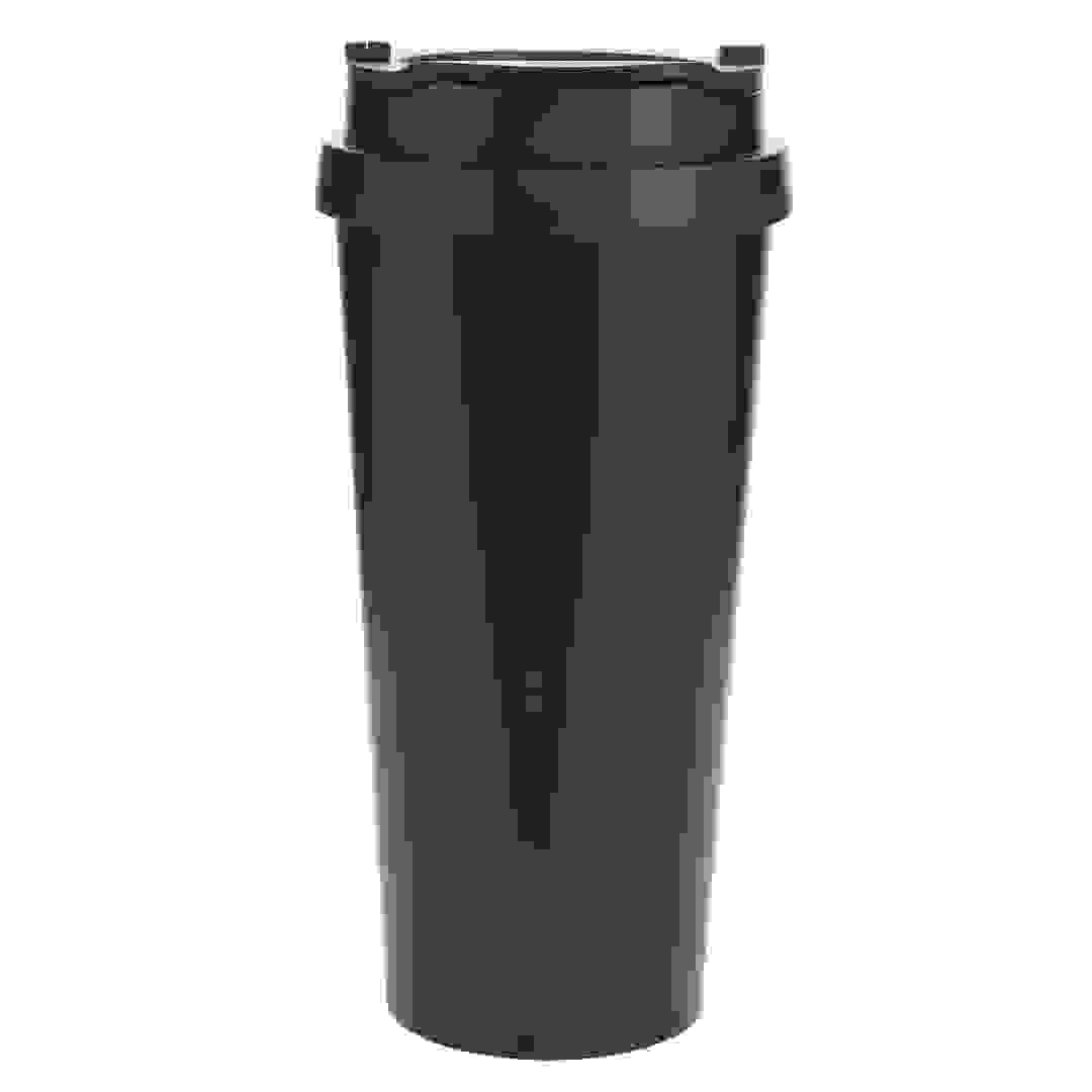 Lock & Lock Stainless Steel Clip Tumbler (540 ml, Black)