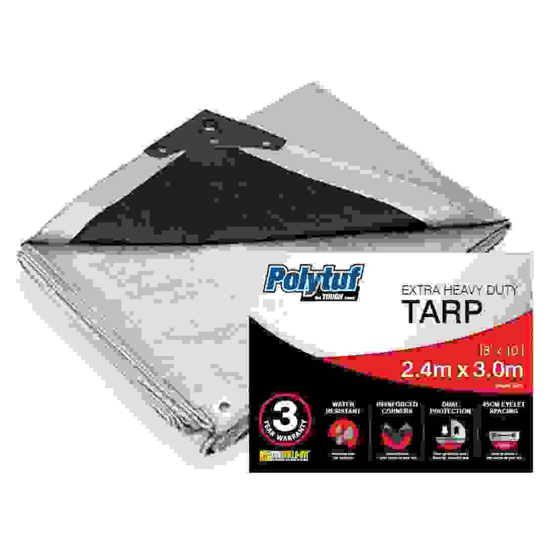Heavy-Duty Tarpaulin Polytuf (2.4 x 3 m)