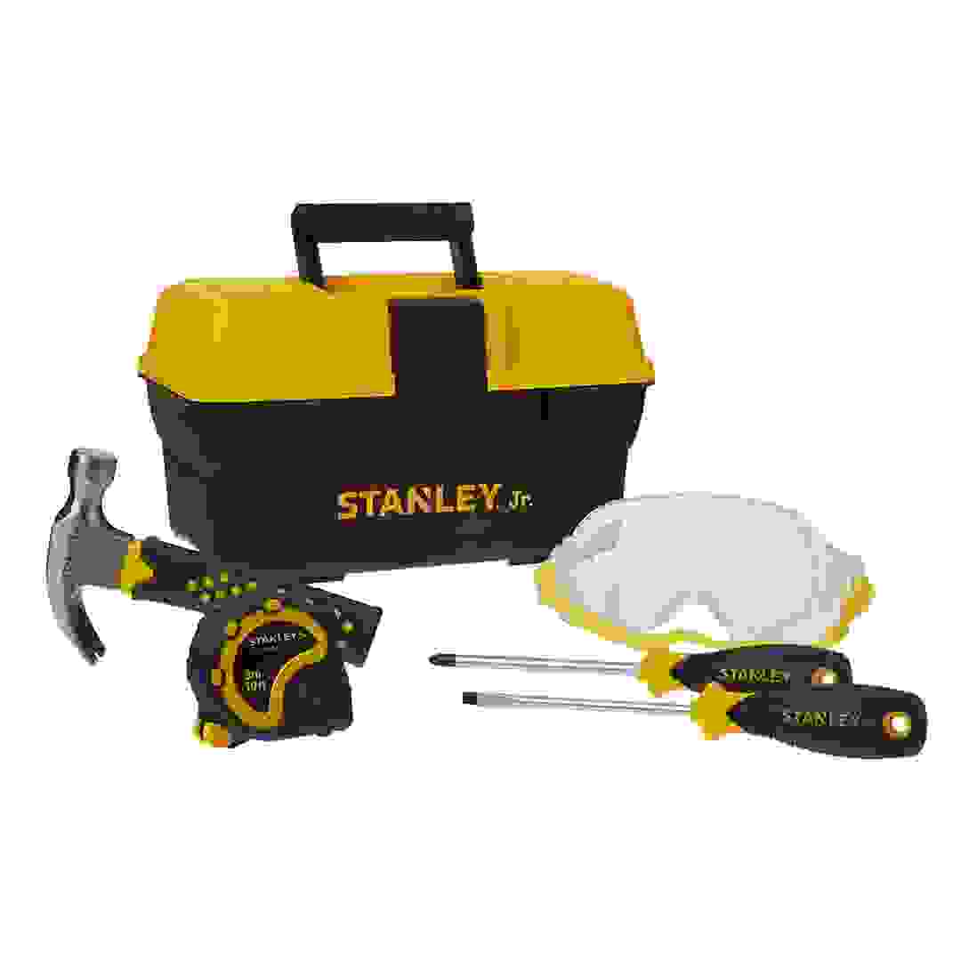 Stanley Jr. Kids Toy Construction Tool Kit W/Tool Box (5 Pc.)