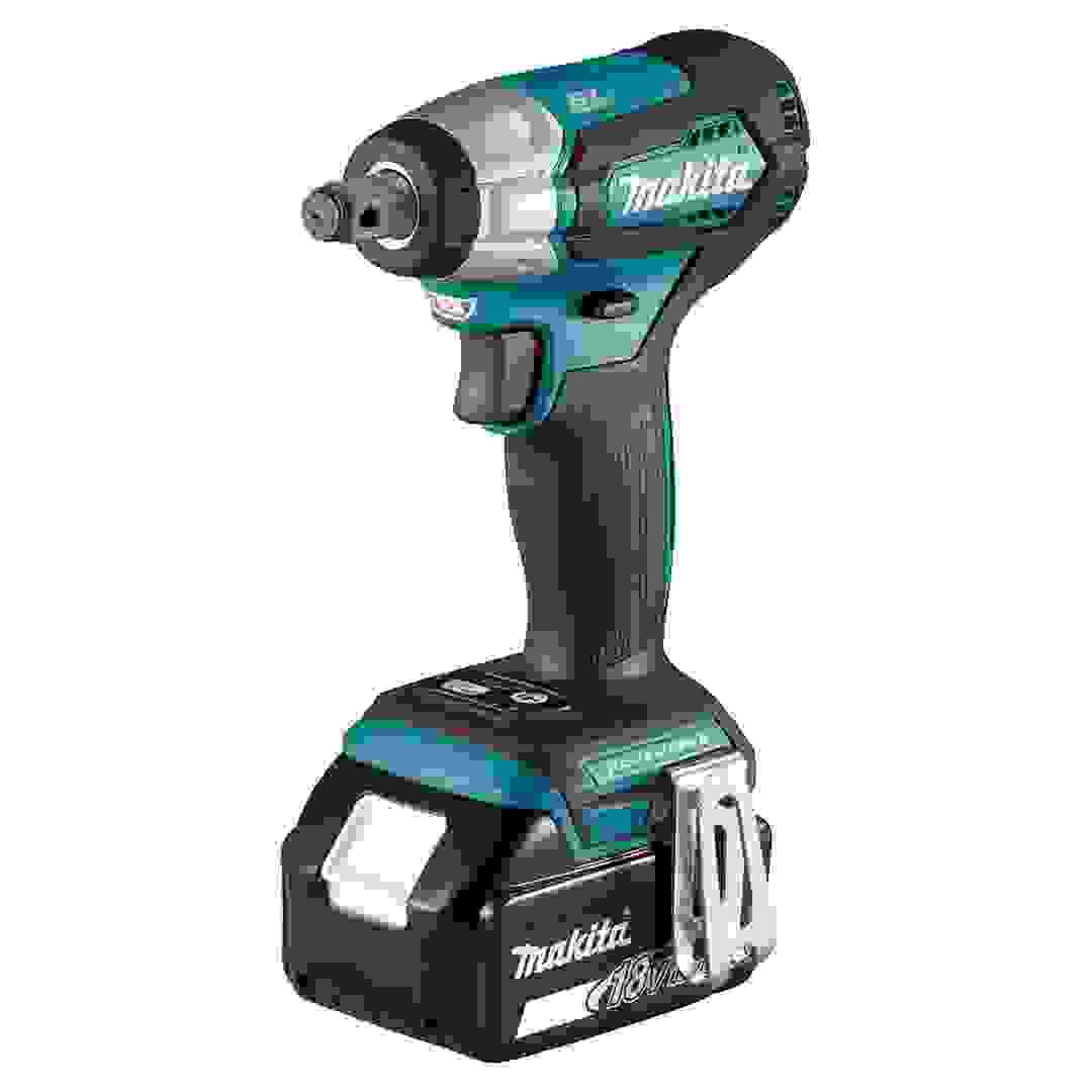 Makita Cordless Impact Wrench W/Batteries & Charger, DTW181RTJ (18 V)