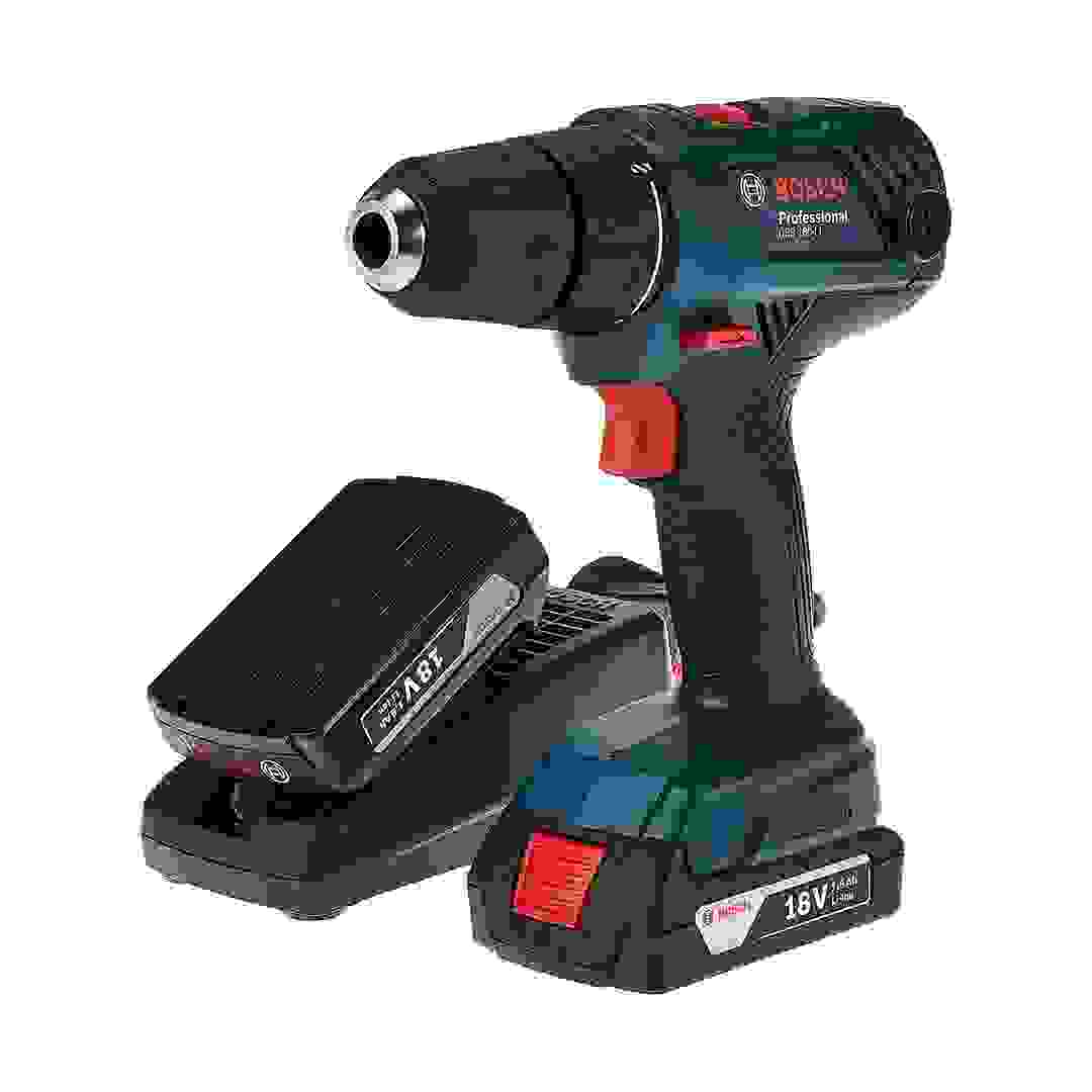 Bosch Professional Cordless Drill/Driver W/Keyless Chuck, GSR 180-LI (18 V)