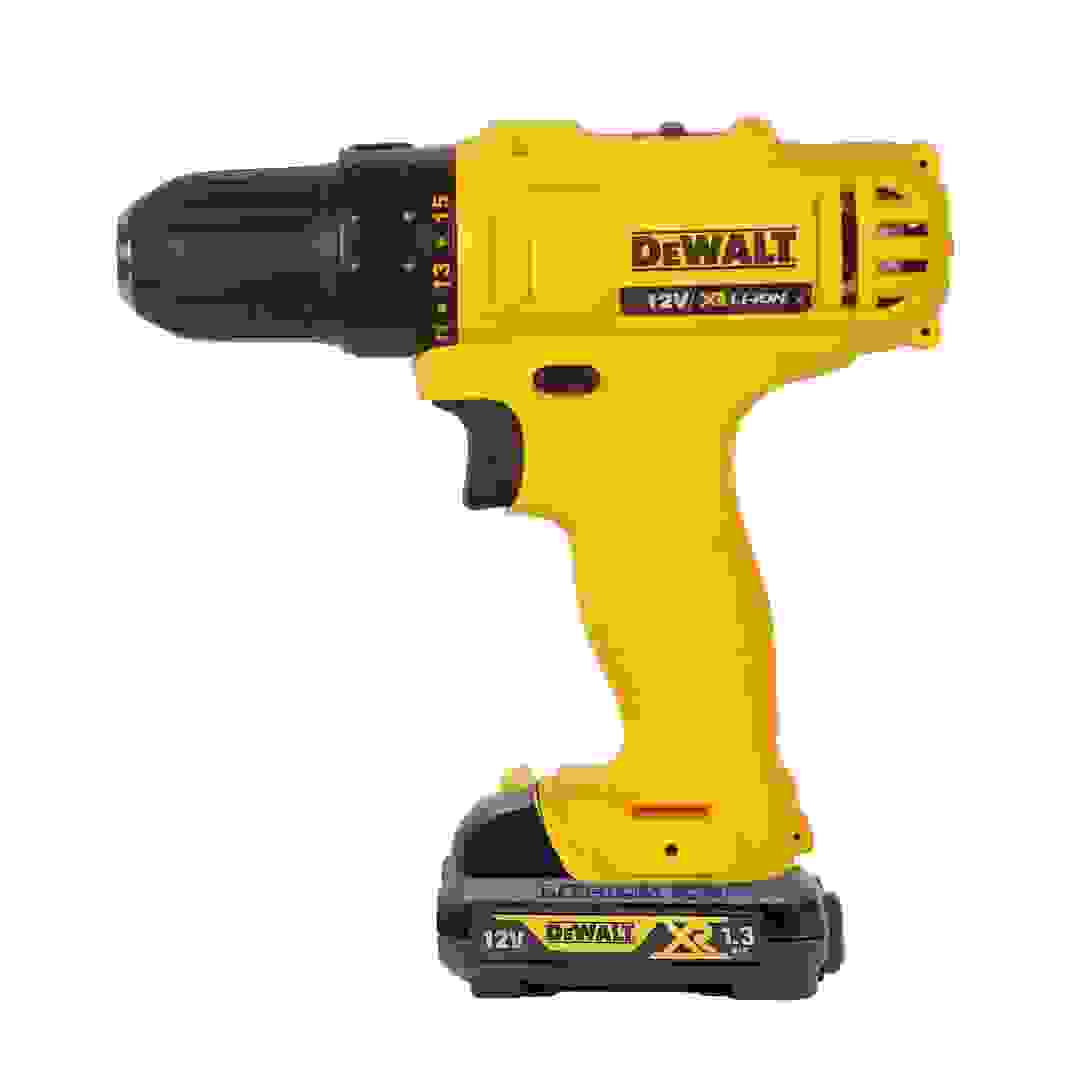 مثقاب ومفك براغي لاسلكي مع بطاريات وشاحن ديوالت DCD700C2-B5 (12 فولت)