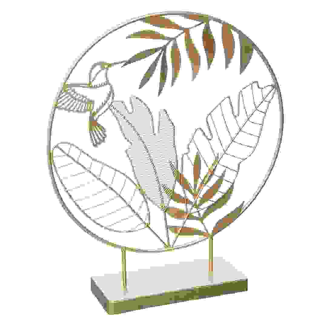 Atmosphera Metal Bird Table Decoration (30 x 8 x 35 cm)