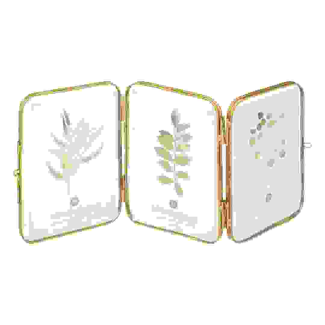 Atmosphera Rachel 3-Slot Accordion Picture Frame (35 x 0.8 x 16 cm)