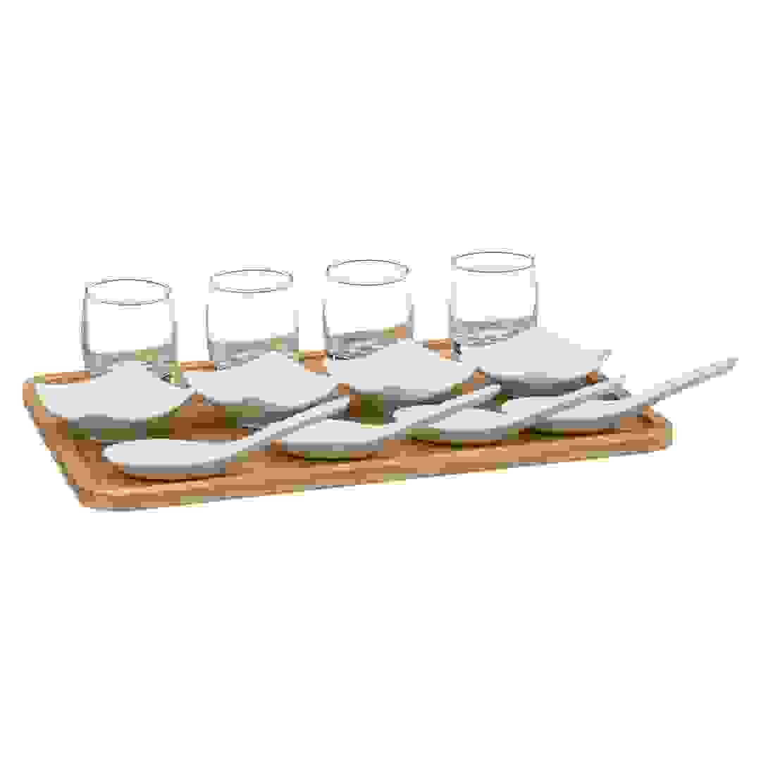 طقم تقديم مقبلات إس جي (13 قطعة)