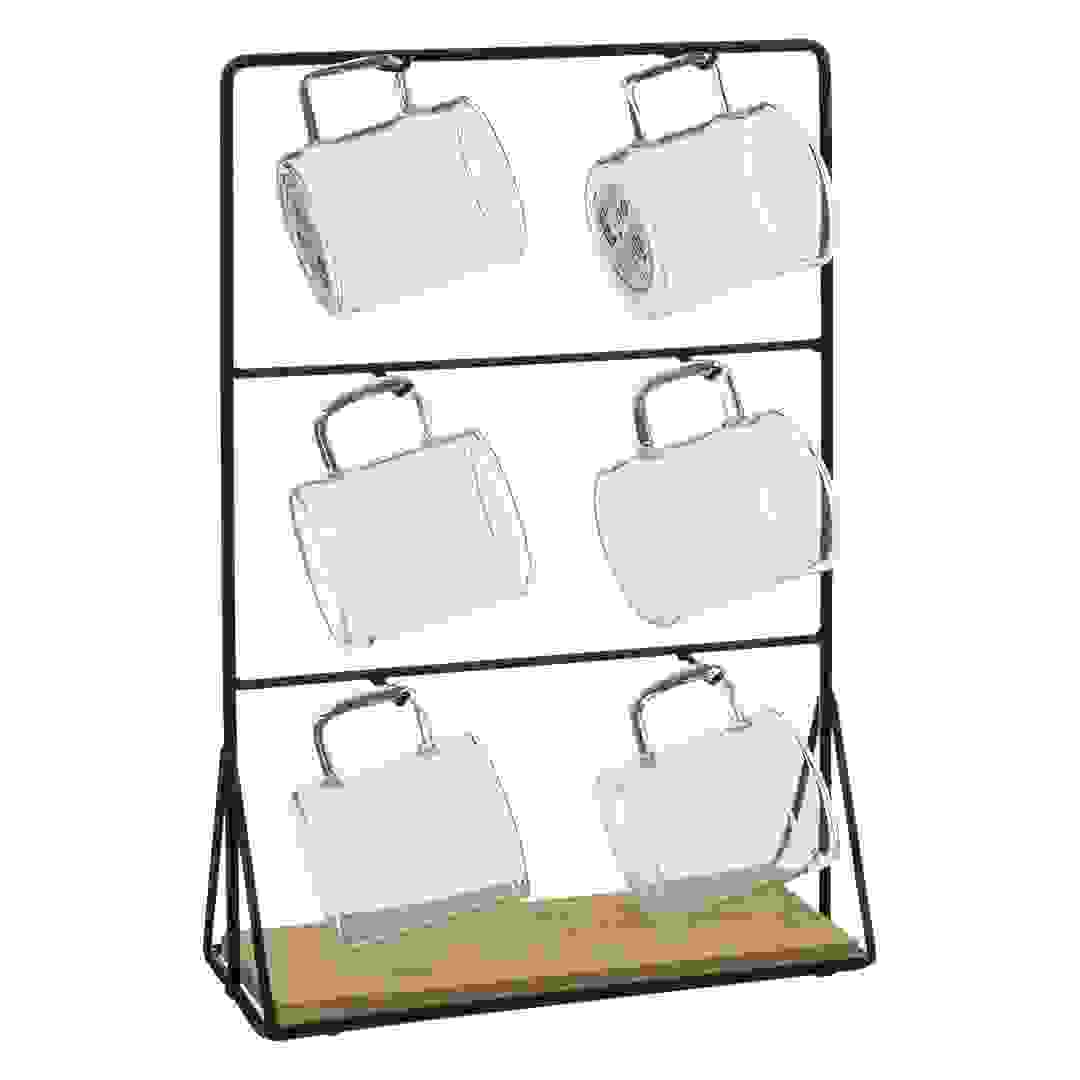 SG Borosilicate Glass Set W/Rack (100 ml, 6 Pc.)