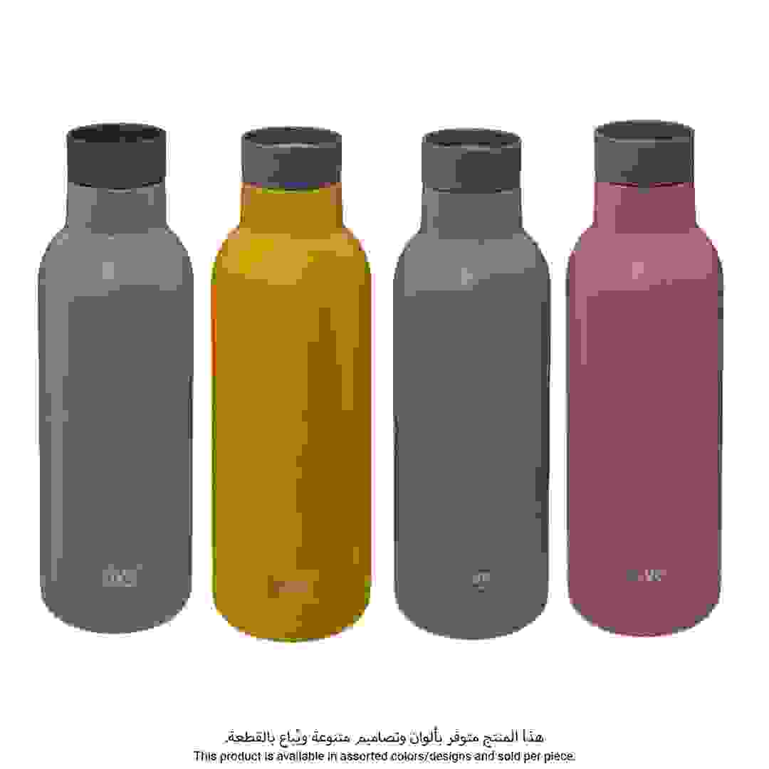 5Five Insulated Stainless Steel Drinking Bottle (Assorted colors/designs, 450 ml)