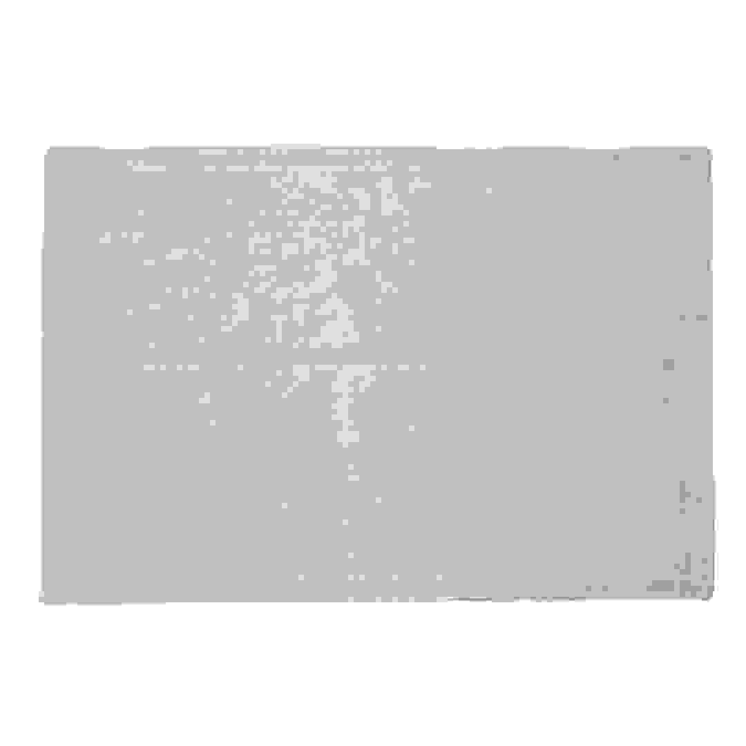 مفرش سفرة قطن و كتان مغسول إس جي (30 × 0.2 × 45 سم ، رمادي شفاف)