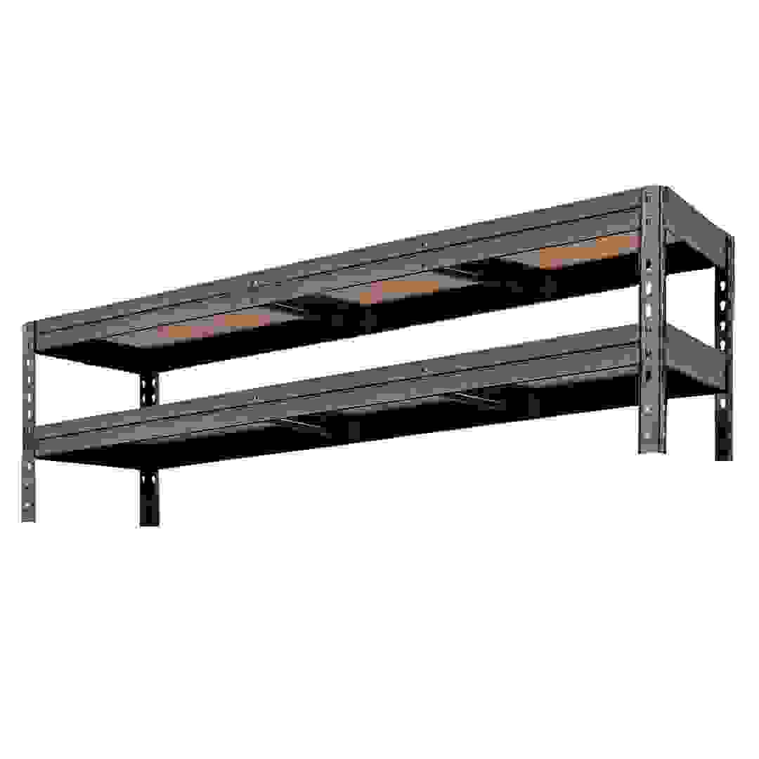 GoodHome Rand Stackable Metal Rivet Shelf (60 x 165.6 x 46 cm)