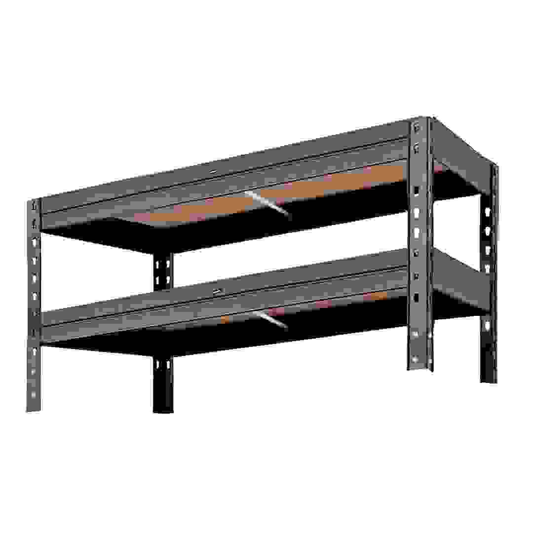 GoodHome Rand Metal Rivet Shelf (60 x 97 x 46 cm)