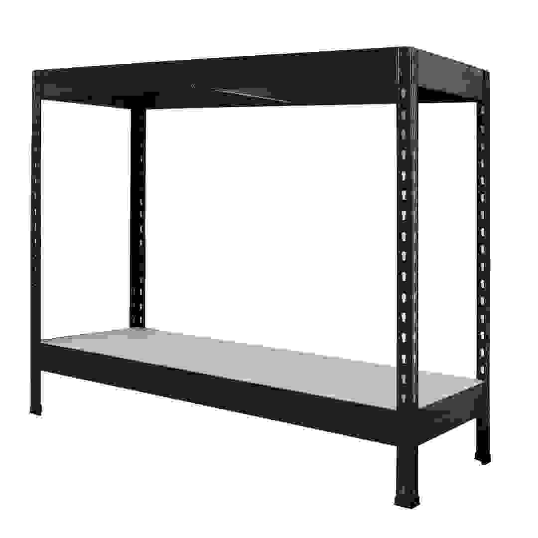 وحدة تخزين معدنية طبقتين جود هوم راند (40 × 97 × 90 سم)