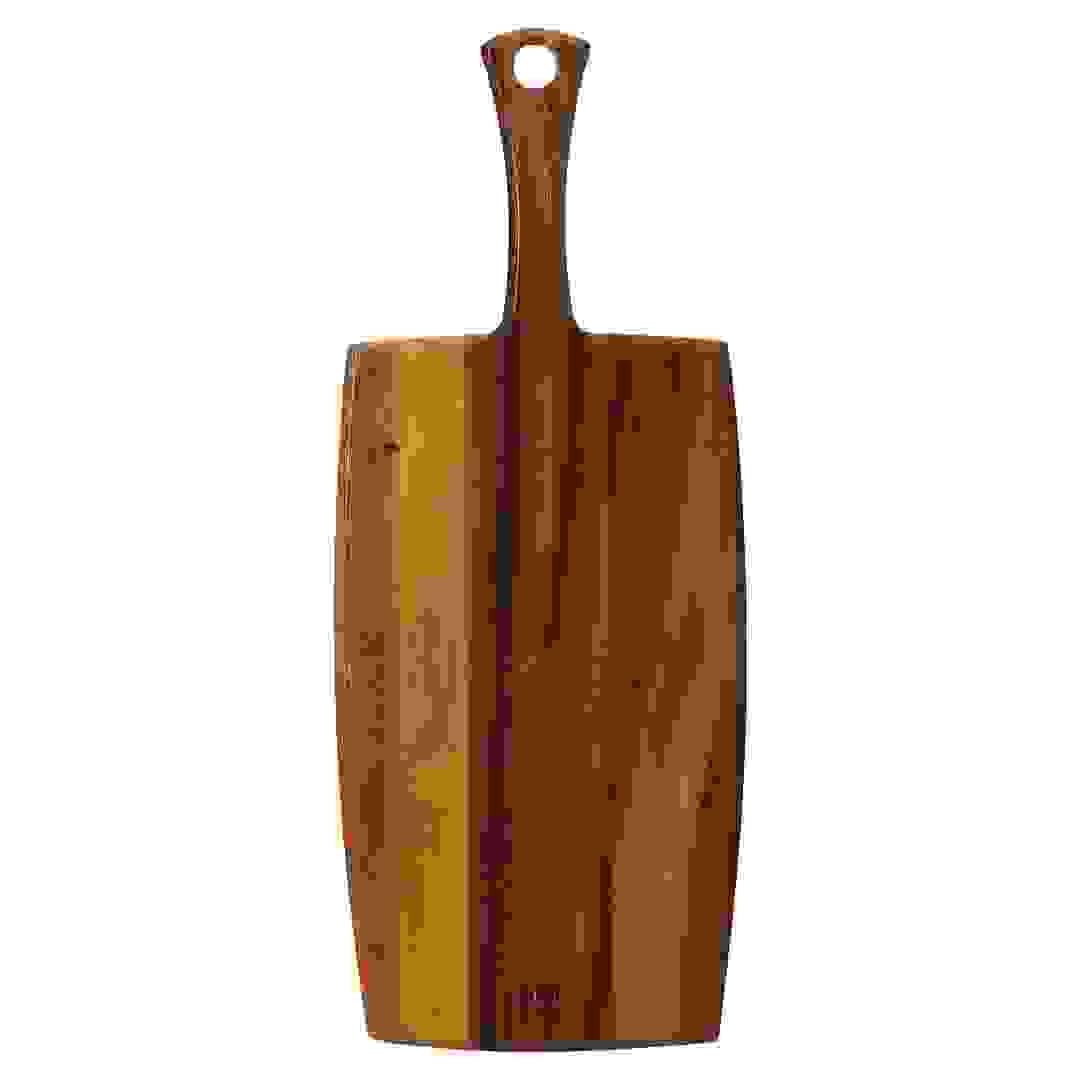 لوح عرض طعام خشبي بيلي (20.5 × 52 × 1.3 سم)