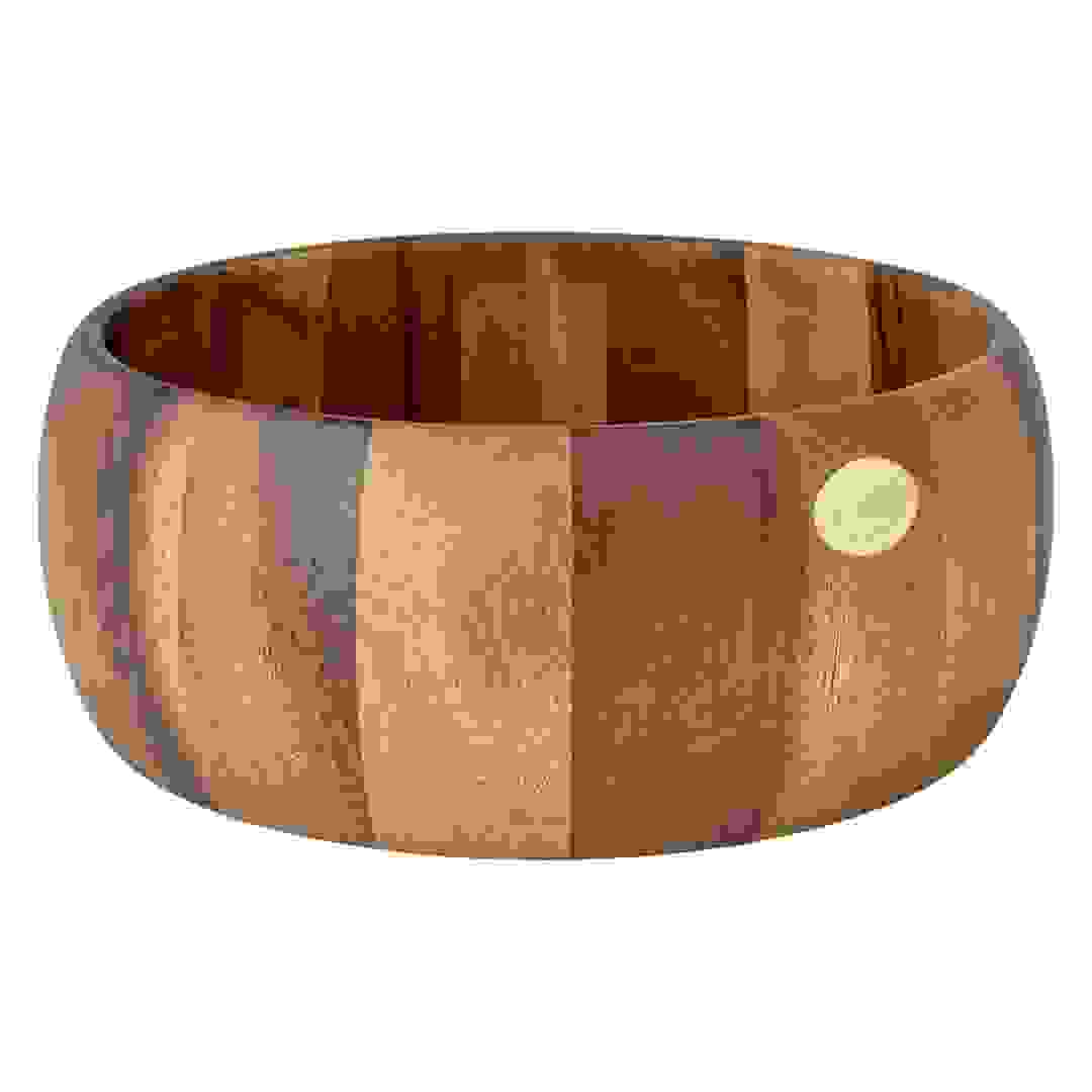 وعاء زبدية خشبية للسلطة بيلي