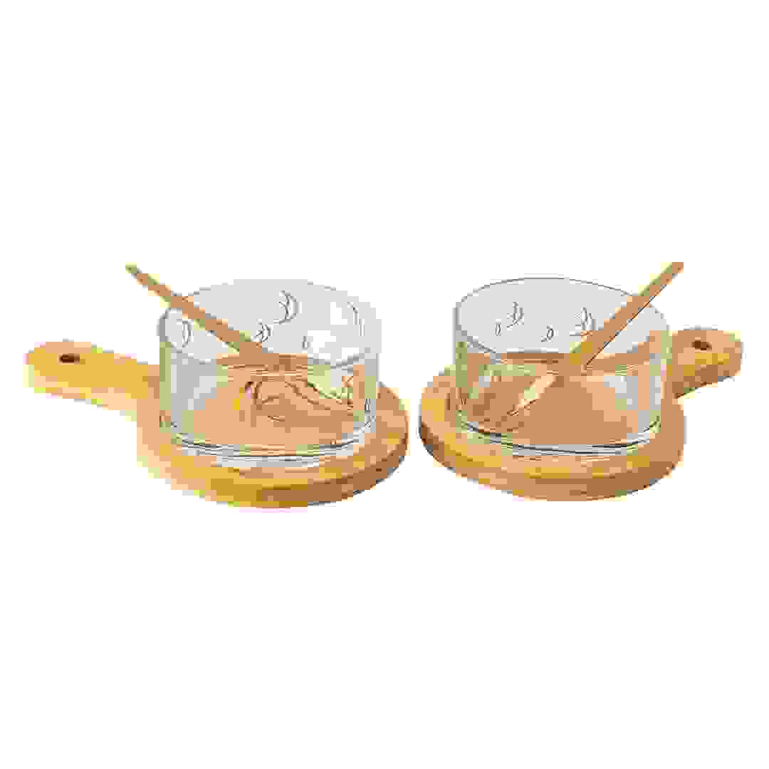 طقم تقديم حلويات كوزين أرت (6 قطع)