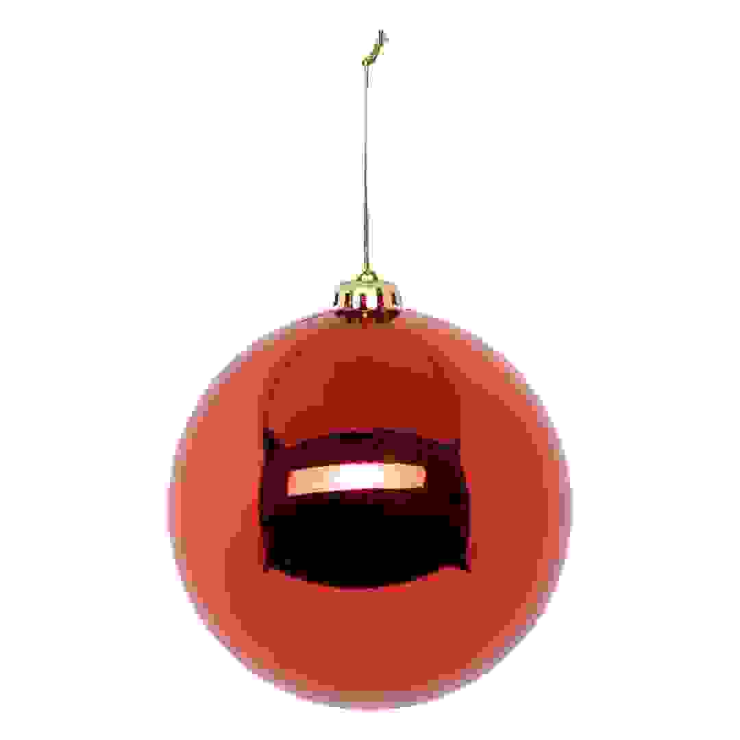 Atmosphera Maxi Bauble (15 x 16.2 cm, Red)