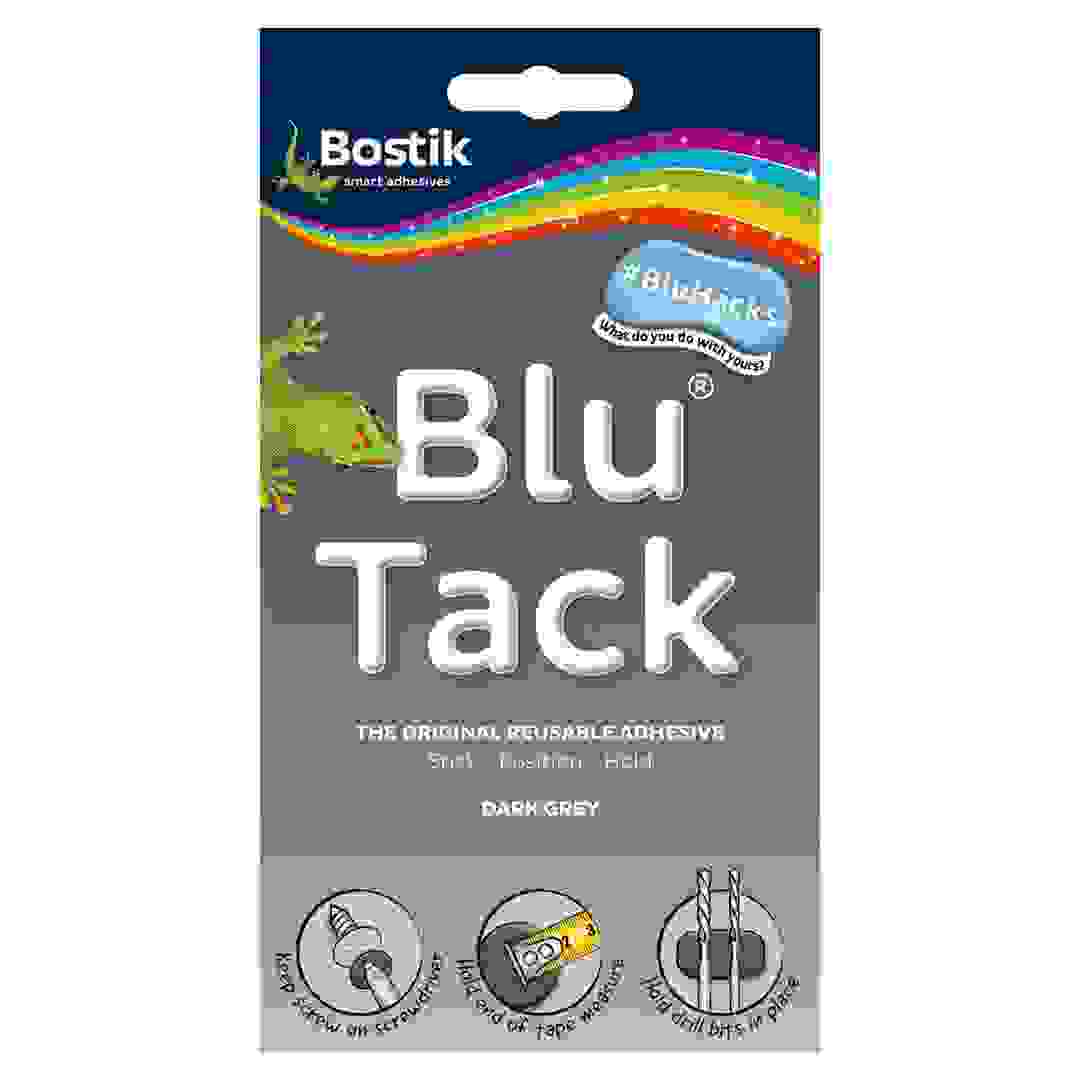 Bostik Blu Tack Reusable Adhesive Tack (Dark Gray)